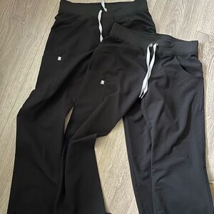Figs Black Women's Scrub Pants, Kade cargo